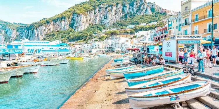 Celebra insulă italiană Capri a rămas fără apă