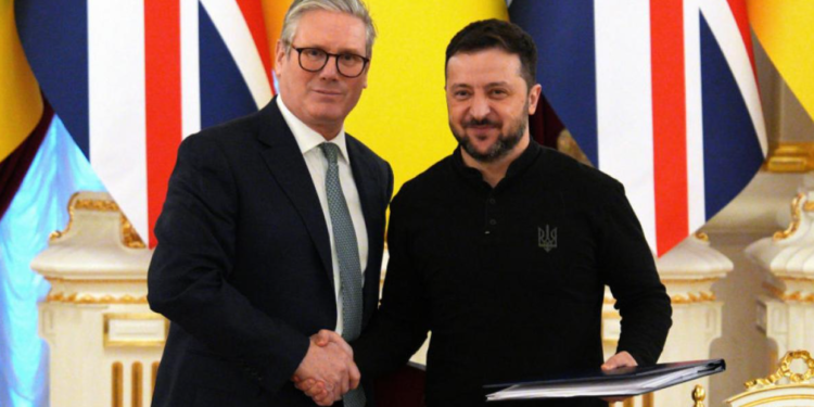 Premierul britanic îl primește pe Zelenski la Londra după confruntarea cu Trump și JD Vance