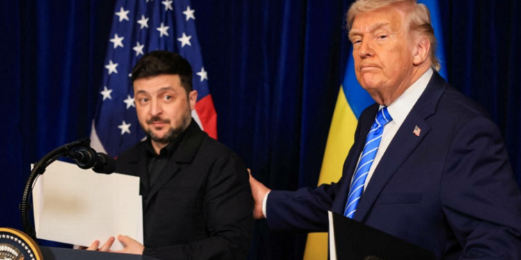 „Discuțiile dintre Trump și Zelenski nu au dus la un progres semnificativ către un acord de pace în Ucraina” (Financial Times)