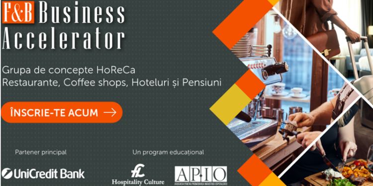 Înscrierile la F&B Business Accelerator sunt deschise până pe 3 mai