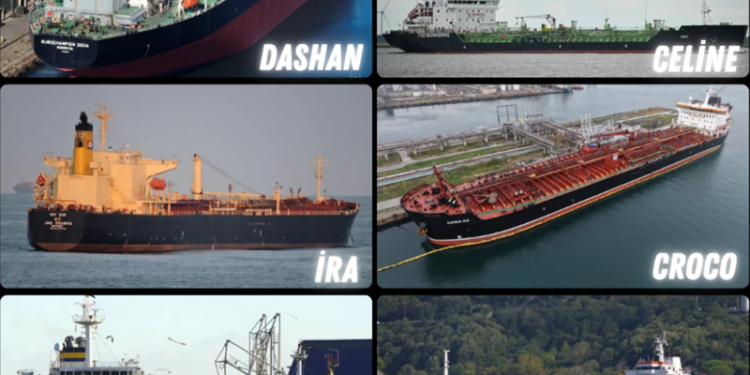 Patru din șase nave din flota-fantomă a Rusiei nu ar fi acostat în porturi românești. Baza de date Magicport.ai infirmă informațiile Ucrainei